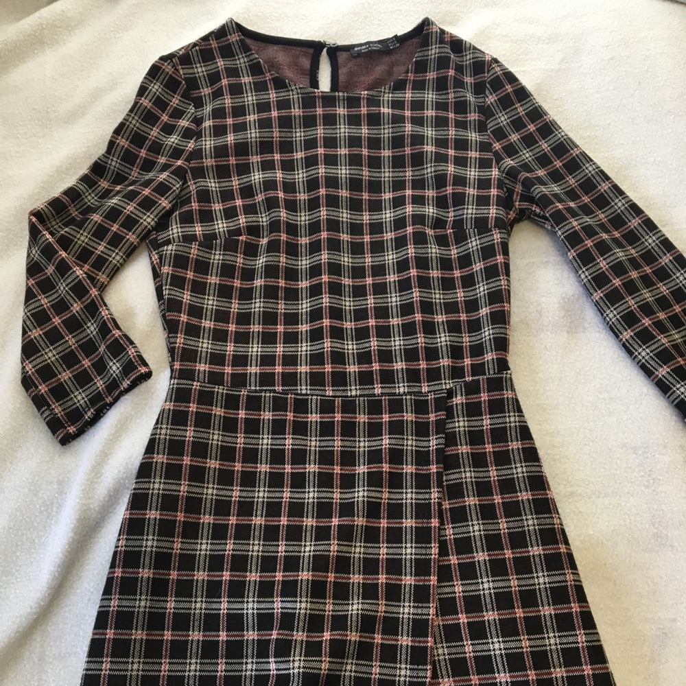 Black, red and white romper